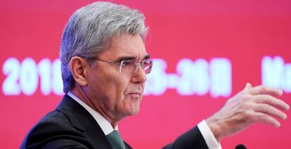 Joe Kaeser, primer ejecutivo de Siemens.