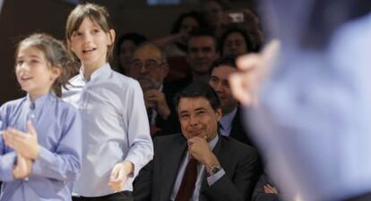 El presidente de Madrid, Ignacio Gonz&aacute;lez, en el acto de los 10 a&ntilde;os del programa.