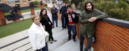 Integrantes del proyecto de integración sociocultural en Getafe.