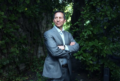 Paul Mischel,  catedrático de Patología en la Universidad Stanford, en Estados Unidos, en la Fundación Ramón Areces en Madrid