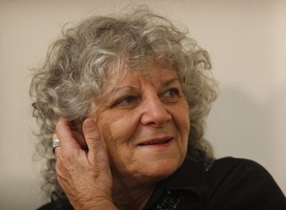 Ada Yonath, en el Instituto Weizmann en Israel, tras conocer la concesión del Nobel de Química el pasado mes de octubre.