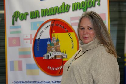 Uliana Naglia Kurasheva, rusa residente en Alicante. 