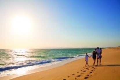 Paseo por una playa alentejana.