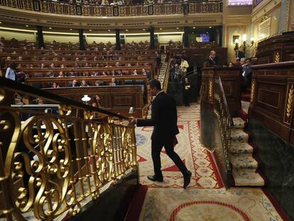 Debate de investidura en el congreso de los diputados.