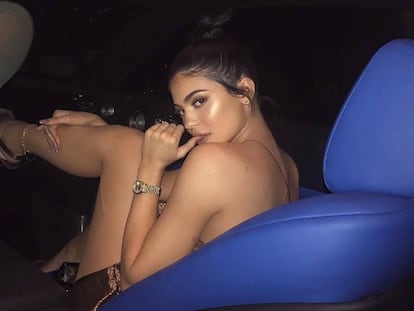 Kylie Jenner, en una imagen de Instagram.