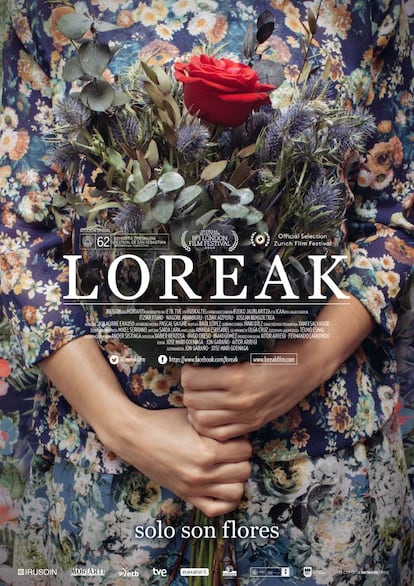 Cartel de la película 'Loreak', dirigida por José María Goenaga y Jon Garaño, cuenta con dos nominaciones.