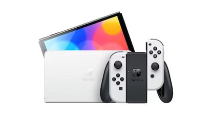 Vista de la Nintendo Switch en oferta.