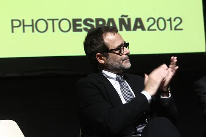 Alberto Anaut, en la presentación de PHotoEspaña 2012.