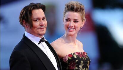 Johnny Dep y Amber Heard, en pasado septiembre en Venecia.