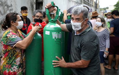 FILE PHOTO: Outbreak of the coronavirus disease (COVID-19), in Manaus