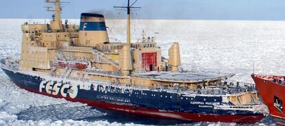 El rompehielos ruso 'Almirante Makarov'.