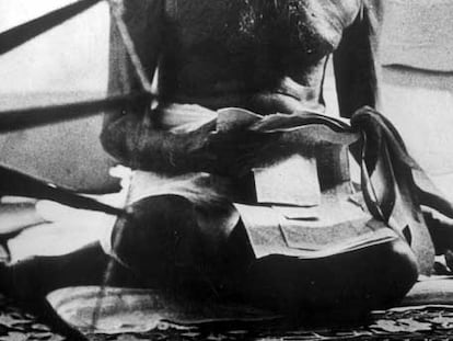 Mahatma Gandhi.