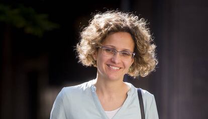 La consejera de Enseñanza, Meritxell Ruiz, el pasado martes