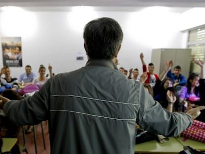 Clase de Religi&oacute;n en San Fernando de Henares (Madrid). 