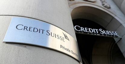 Sucursal de Credit Suisse en Lucerna (Suiza).