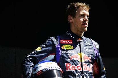 Vettel, no circuito de Melbourne.