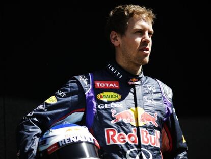 Vettel, no circuito de Melbourne.