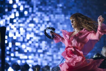 Florence + The Machine en una de sus últimas actuaciones en Madrid.
