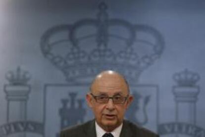 El ministro de Hacienda, Crist&oacute;bal Montoro. EFE/Archivo