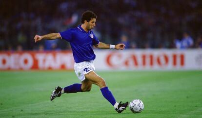 Vialli, en el Mundial de 1990.