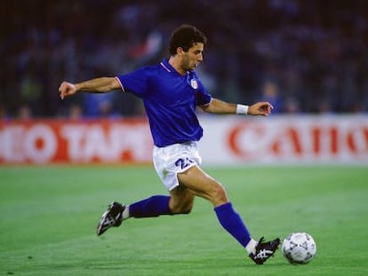 Vialli, en el Mundial de 1990.