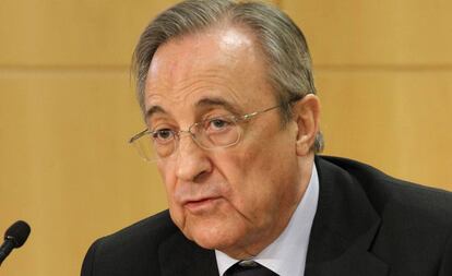 Florentino Pérez, presidente de ACS.