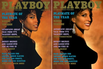 Reneé Tenison fue la modelo del año de ‘Playboy’ en 1990, y se convirtió en la primera afroamericana en ser elegida como ‘playmate’ del año. “Hubo un poco de controversia con mi elección porque algunas mujeres dijeron que me estaban utilizando. Y yo les dije: ‘¿No tengo el derecho de elegir lo que quiero hacer? Si quiero posar desnuda, debería poder hacerlo’. Y cuando la portada salió, la respuesta fue positiva al 90% y quizás a un 10% no le gustó. Si miras atrás, todas las grandes modelos como Christy Turlington y Naomi Campbell han posado desnudas. Lo veo como el comienzo”, asegura del posado que protagonizó y que 30 años después recrea.