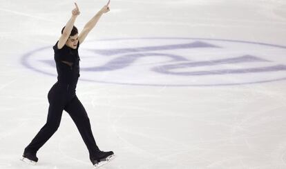 Javier Fernandez, en Shanghái.