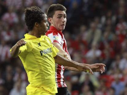 Giovani, en un partido del Villarreal ante el Athletic.