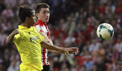 Giovani, en un partido del Villarreal ante el Athletic.