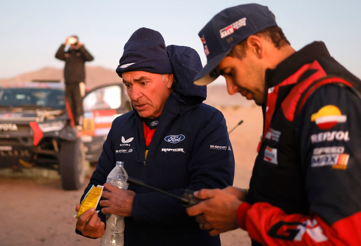 Carlos Sainz, after abandoning the Dakar: “It is one of the great disappointments of my career”