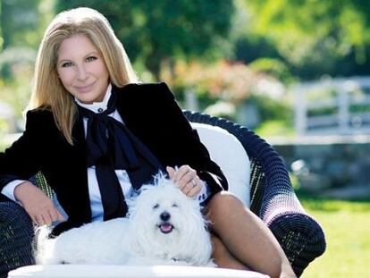 La foto de Barbra Streisand con la que estren&oacute; su cuenta de Instagram. 