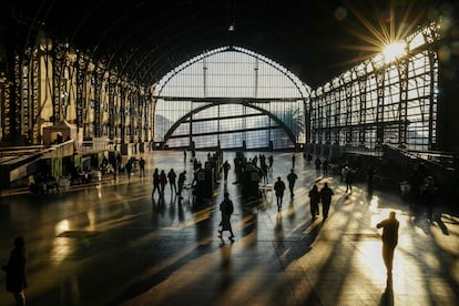 Estación de ferrocarril Mapocho en Santiago de Chile, el 29 de junio de 2025. 