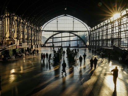 Estación de ferrocarril Mapocho en Santiago de Chile, el 29 de junio de 2025.