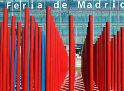 Entrada principal del recinto ferial de Ifema.