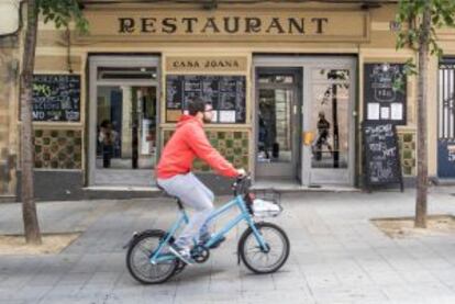 Restaurante Casa Joana, en Barcelona.