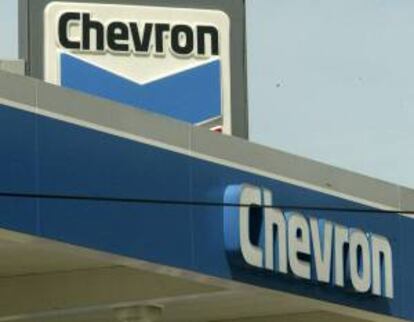 Logo de Chevron.