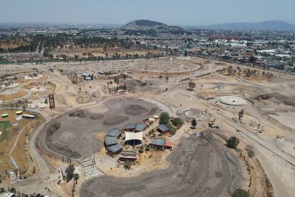 parque Cuitláhuac, en Iztapalapa, Ciudad de México