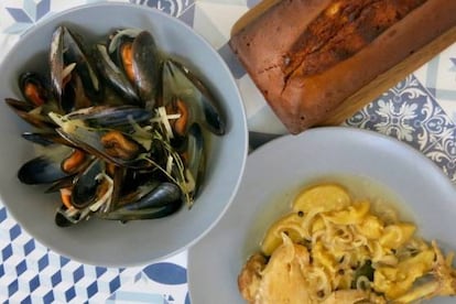 Si los mejillones son gallegos es muy importante no hacerlos con Cruzcampo