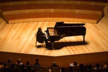 El pianista ruso Arcadi Volodos, en Zaragoza.