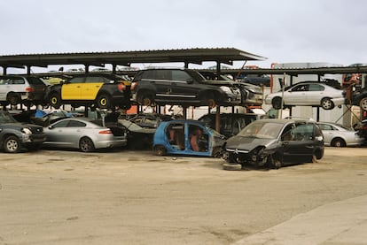 El desguace París. Hay pocos lugares más inspiradores que un cementerio de automóviles.