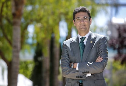 Francisco Mora, reci&eacute;n elegido rector de la Universidad Polit&eacute;cnica. 