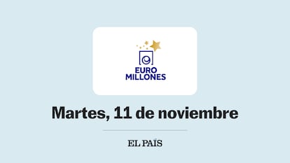 Sorteo Euromillones martes 11 noviembre 2025