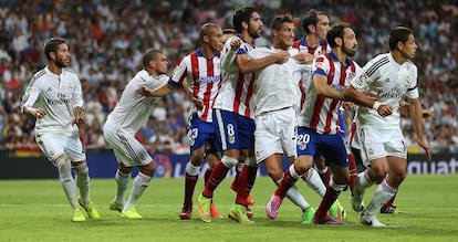 El Real Madrid-Atlético disputado la tercera jornada de esta temporada.
