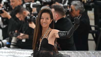 Vera Wang es vista en la Gala Met 2023 el 1 de mayo de 2023 en la ciudad de Nueva York.