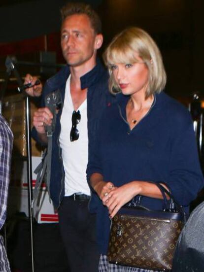 Taylor Swift y Tom Hiddleston, en Los Ángeles.