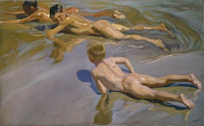 'Chicos en la playa', de Sorolla. Los veranos de la infancia son, a menudo, con los que medimos el resto de nuestros veranos durante la vida adulta.