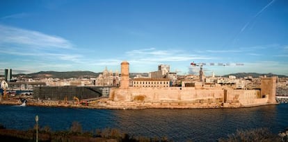 Panorámica de la ciudad de Marsella.