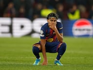 Lamine Yamal, tras la derrota del Barcelona ante el Atlético.