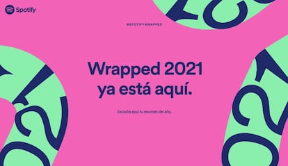 El resumen del año 2021 de Spotify ya está aquí.